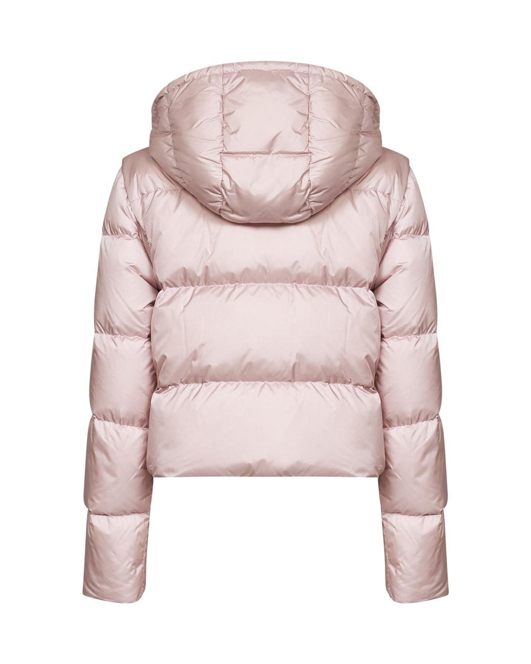 Burberry Pink Langdale Cropped Down Jacket