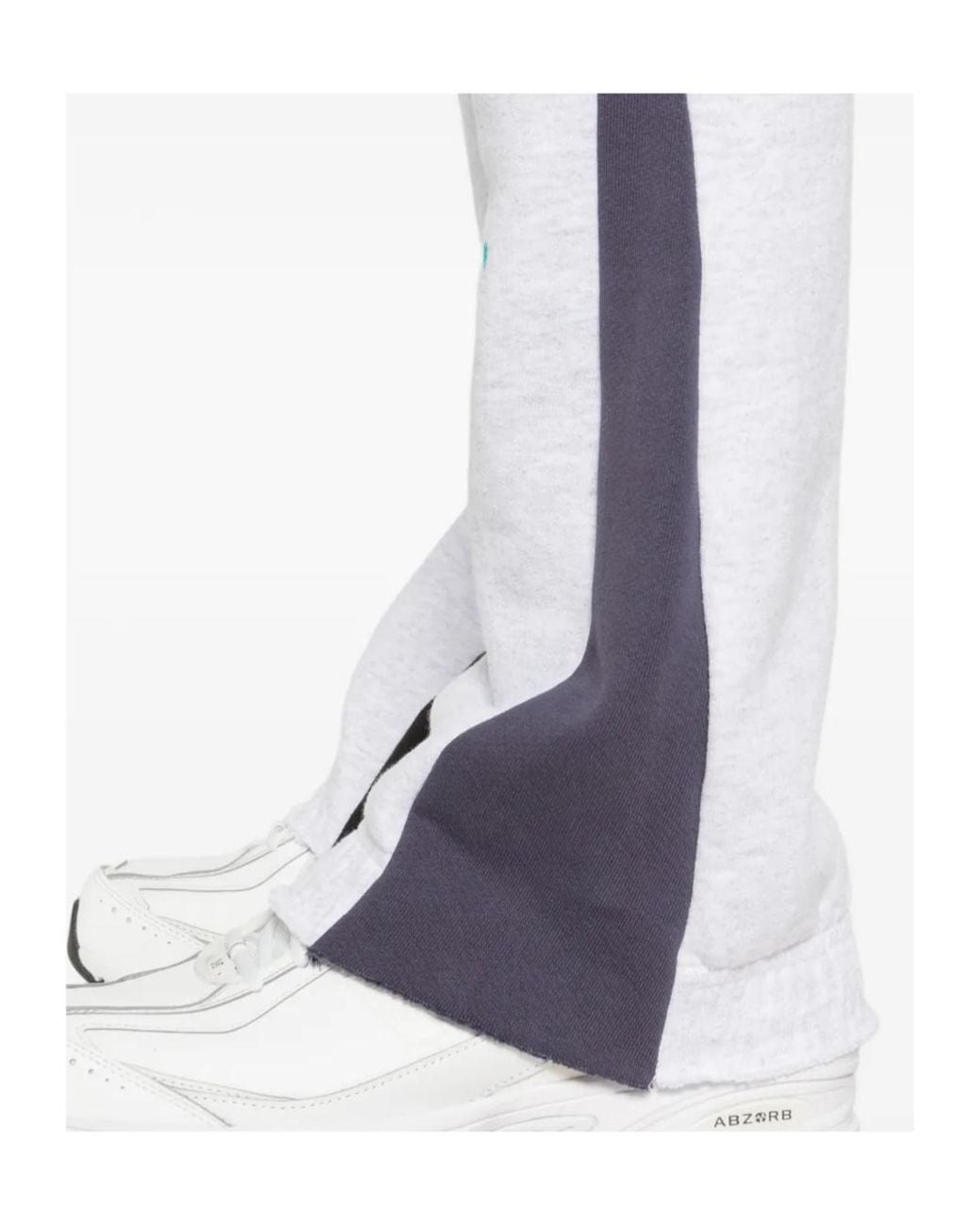 GALLERY DEPT. White Logo Paint-Splatter Flare Pants for men