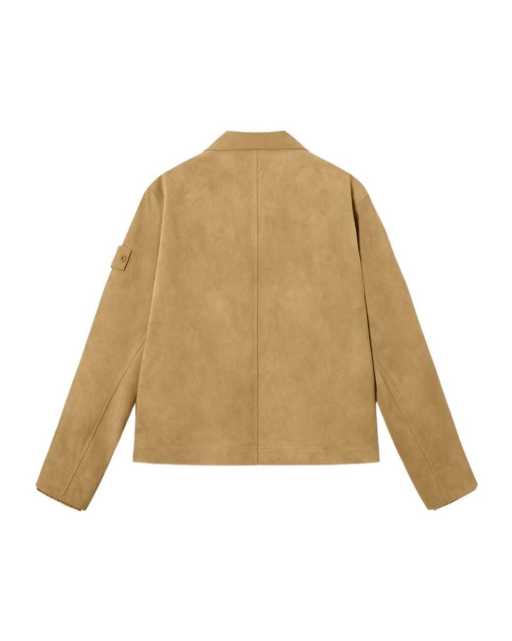 Stone Island Natural Suede Jacket for men