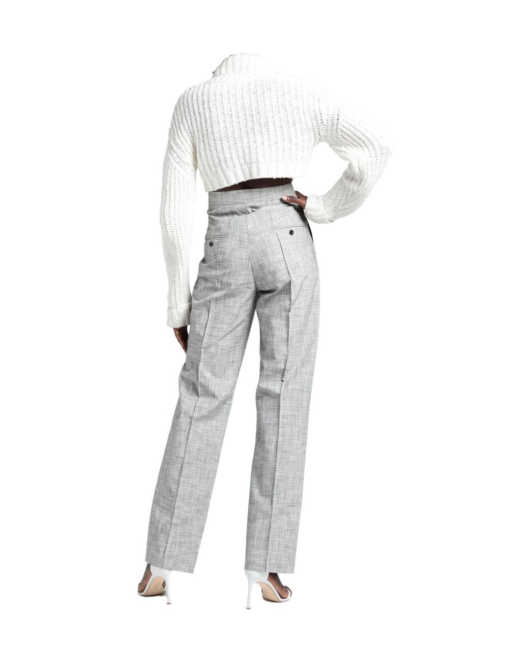 Isabel Marant Gray Casual Trousers