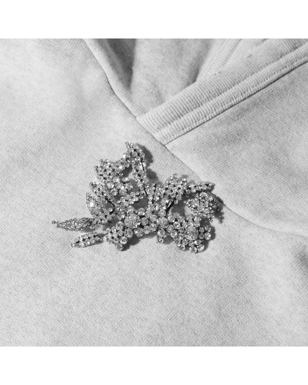 Prada Gray Casual Hoodie