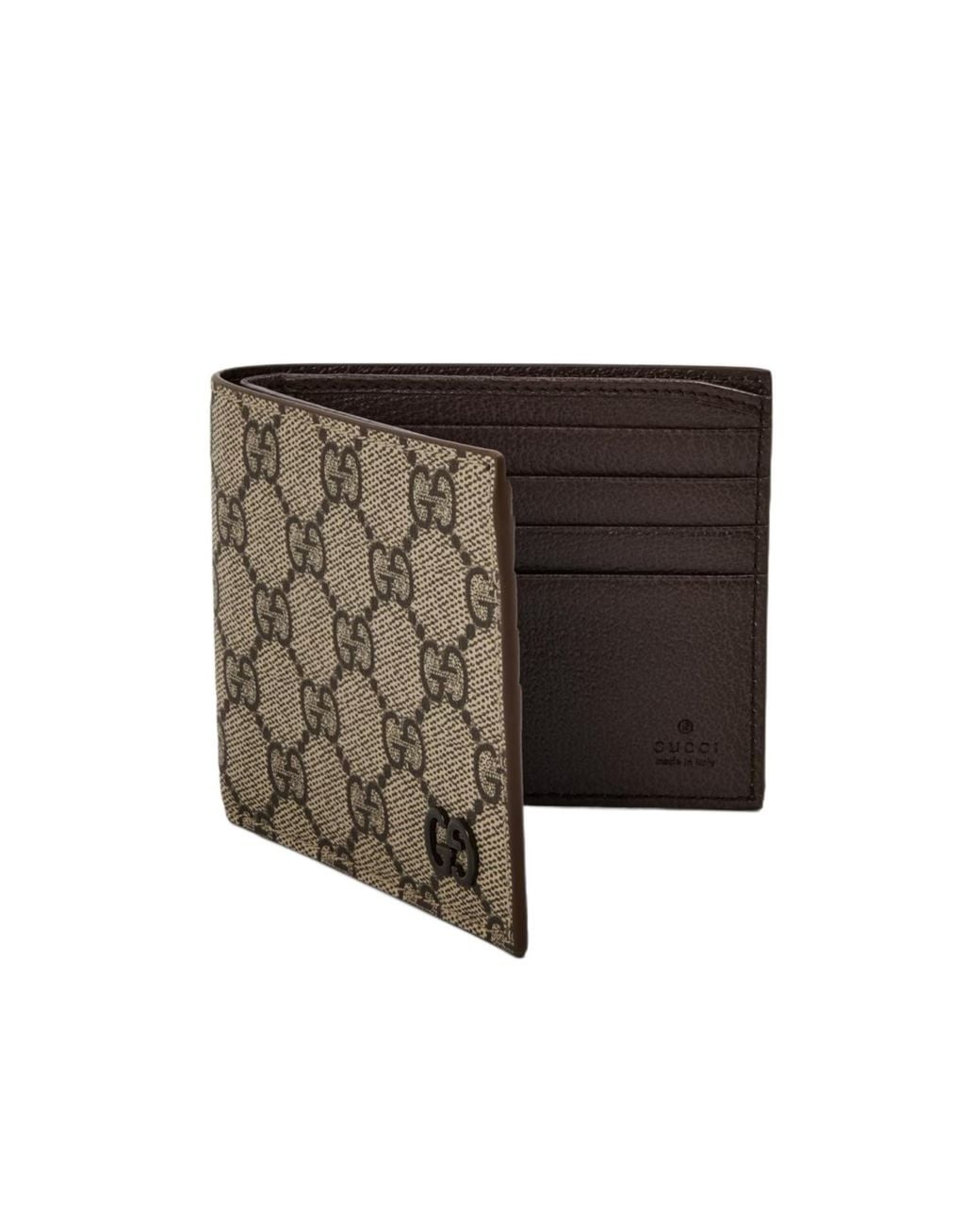 Gucci White Canvas Gg Wallet for men