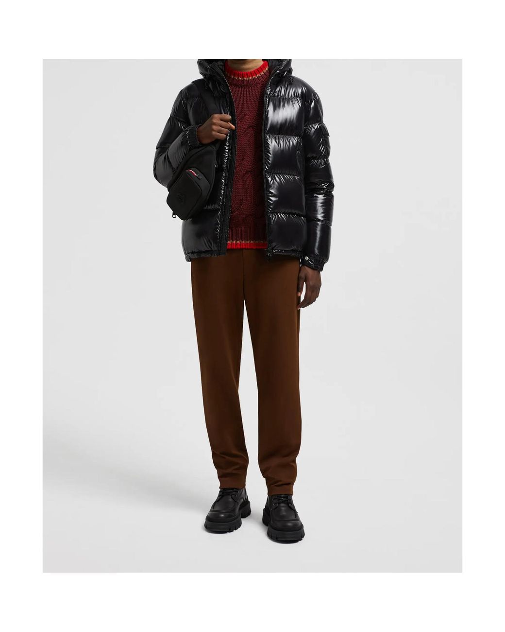 Moncler Black Ecrins Short Down Jacket for men