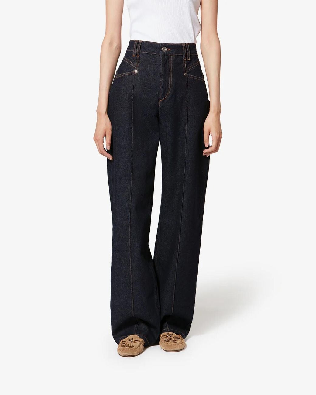 Isabel Marant Blue Drolane Pants