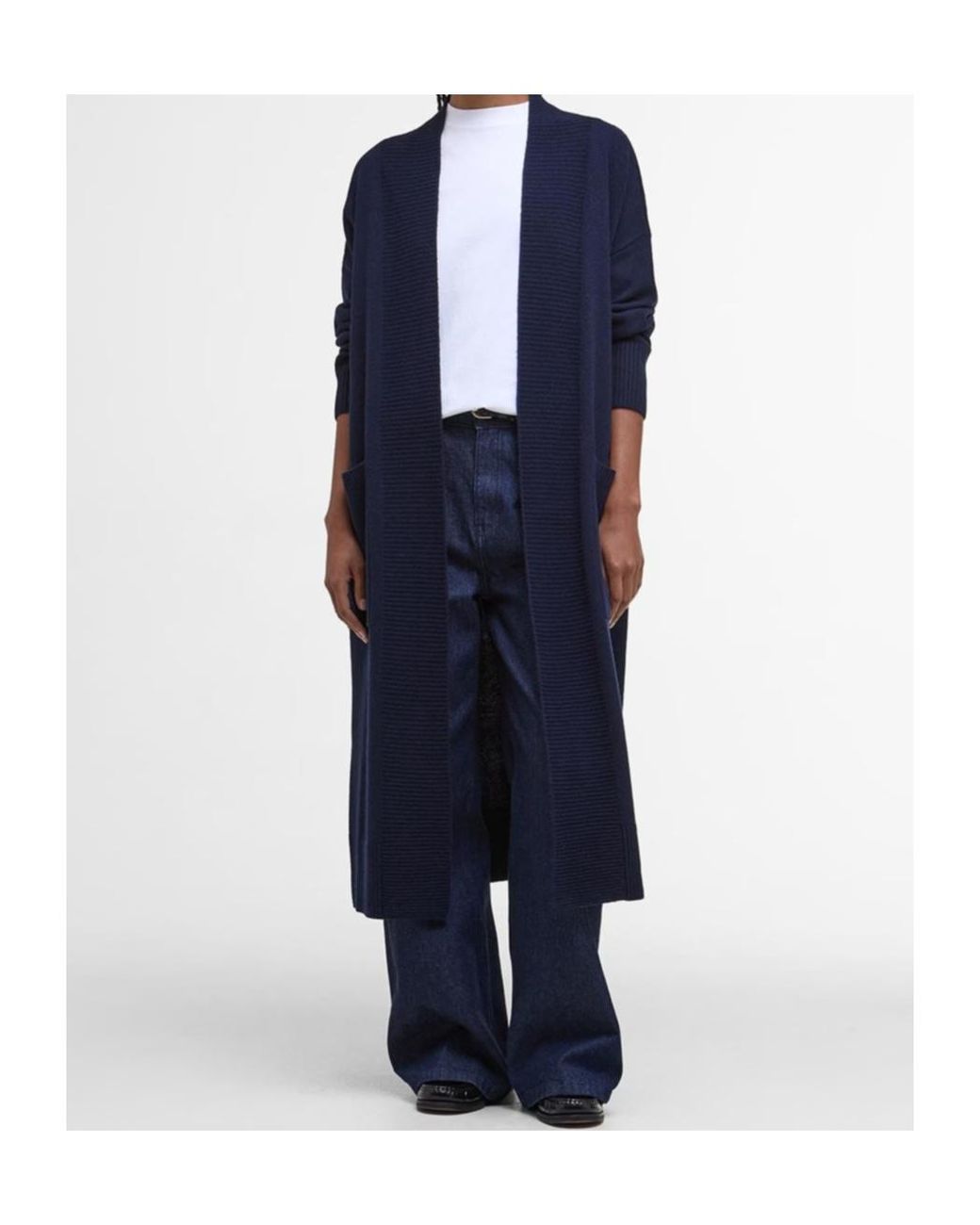 Barbour Blue Luna Cardigan