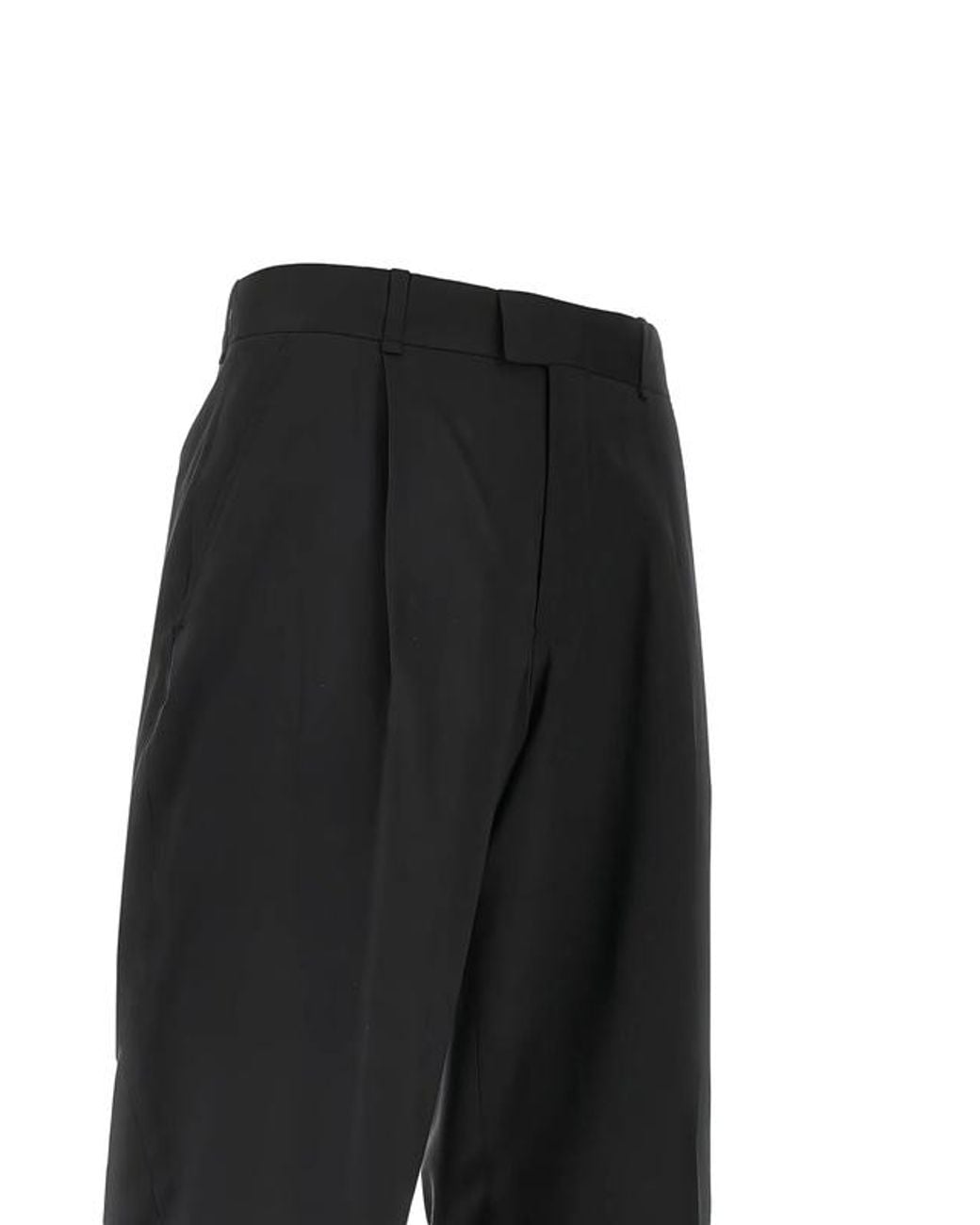 Our Legacy Black Pleated Tailored Trousers for men