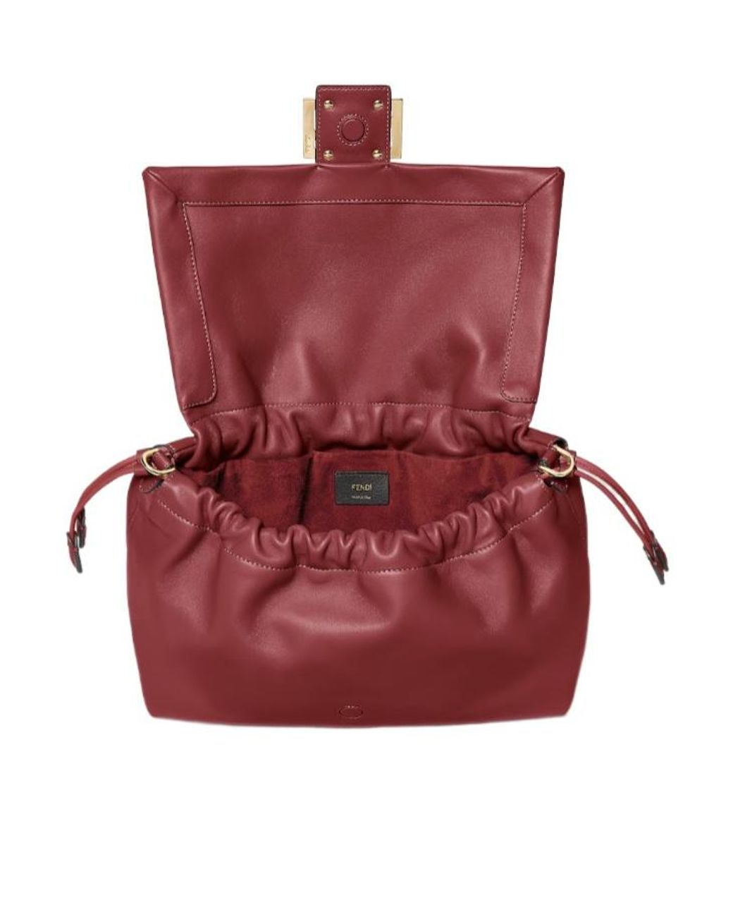Fendi Red Mamma Baguette Large