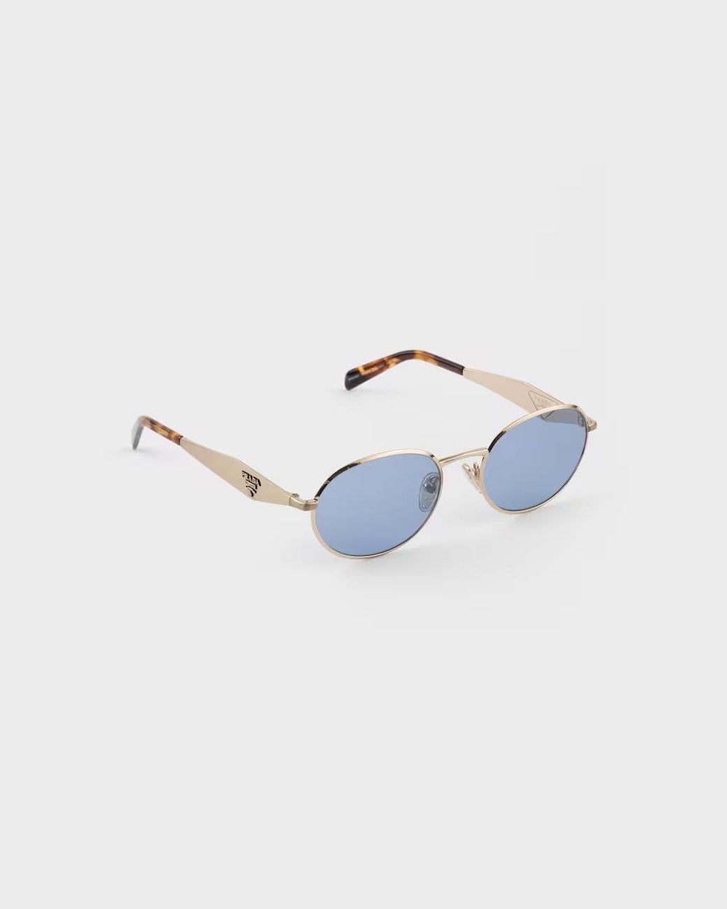 Prada Blue Sunglasses With Logo