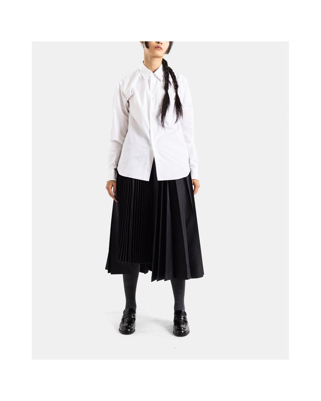 Comme des Garçons White Comme Des Garçons Classic Blouse