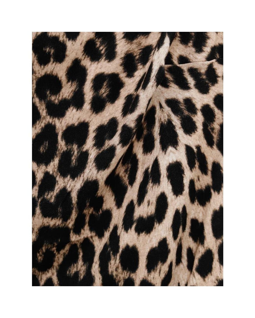 Baserange Black Leopard Print Jumpsuit