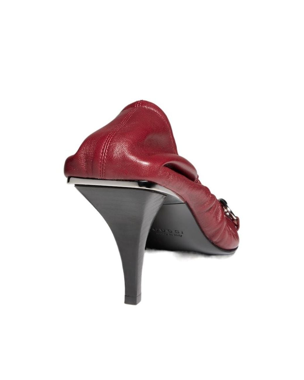 Gucci Pink Vittoria Pump With Elastic