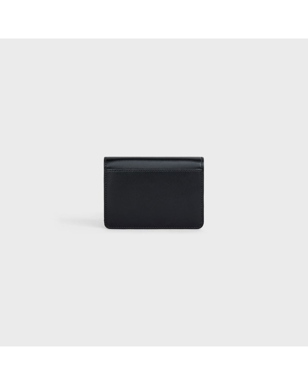 Céline Black Card Holder Triomphe
