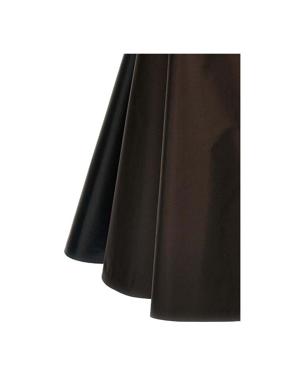 Marni Black Two-Toned High-Neck Trapeze Dress