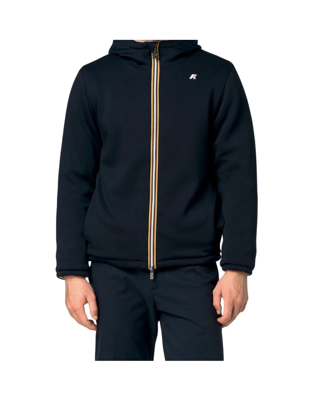 K-Way Blue Jack Light Spacer Double Fleece Jacket for men
