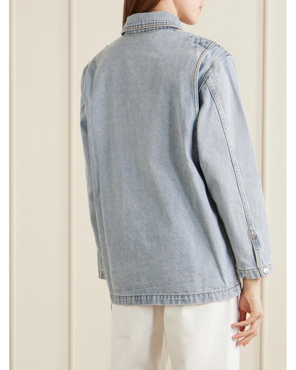 Still Here Blue Denim Jacket