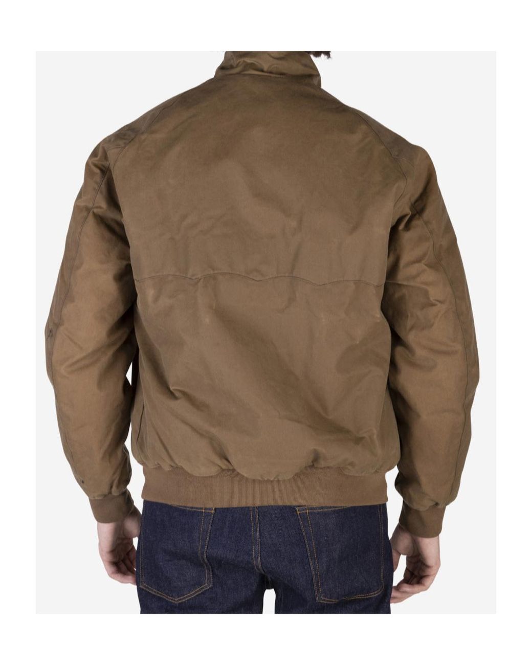 Baracuta Brown Long-Sleeved Jacket for men