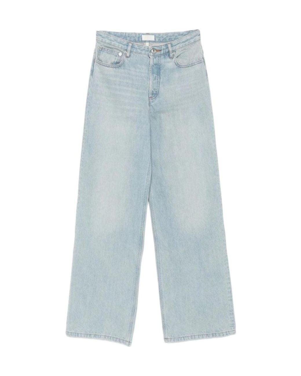 A.P.C. Blue Elisabeth Wide-Leg Jeans