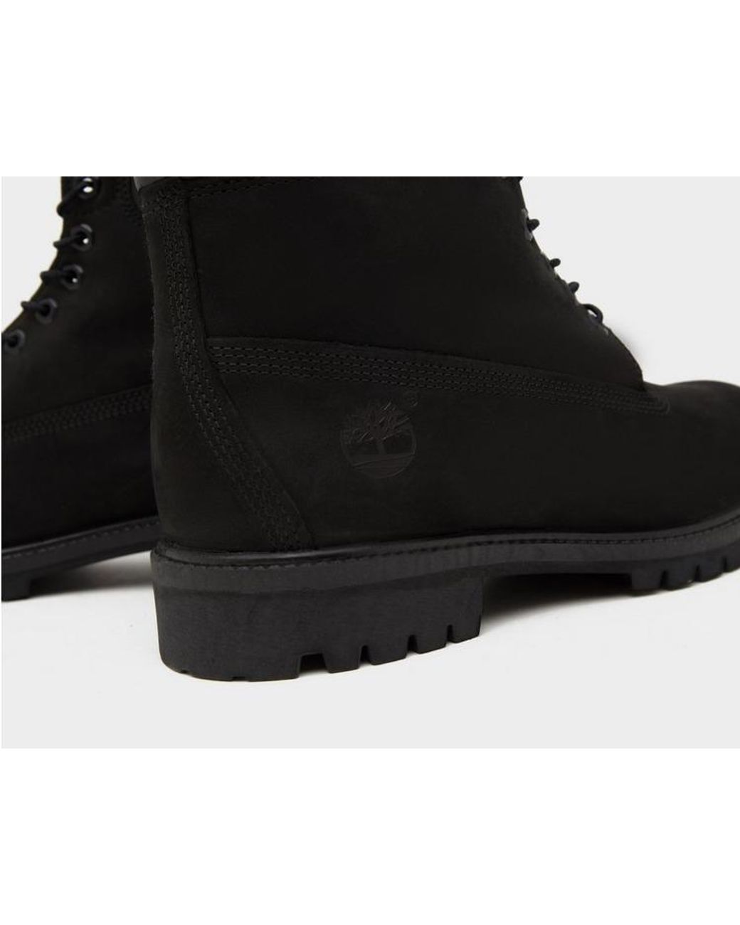 Timberland Black Premium Waterproof Lace-Up Boots for men