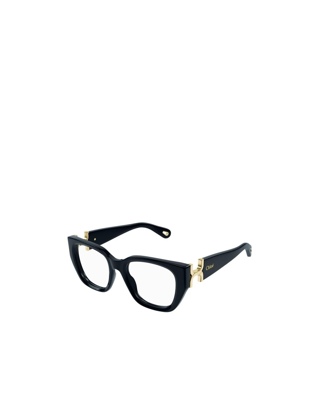 Chloé White Chloé Eyewear Cat-Eye Frame Glasses