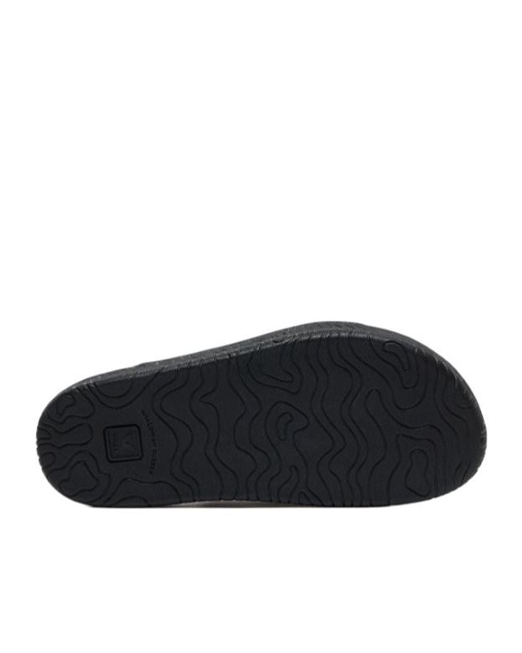 Veja Black Arpoador Double-Strap Slippers for men