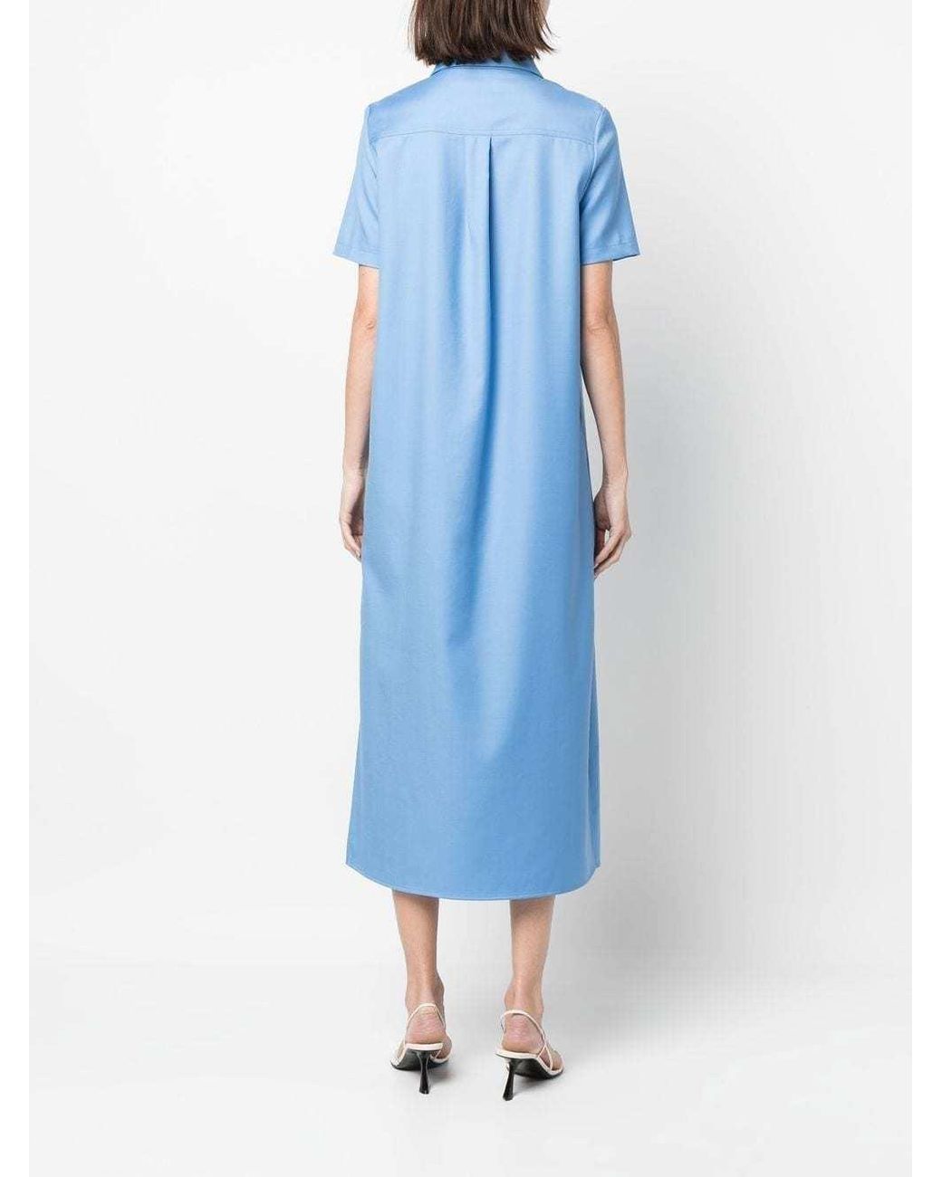 Loulou de Saison Blue Mid-Length Dress