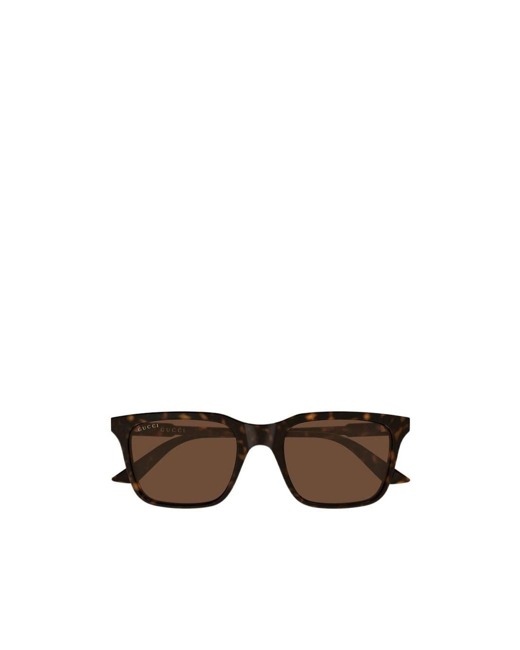Gucci Brown Eyewear Rectangle Frame Sunglasses for men