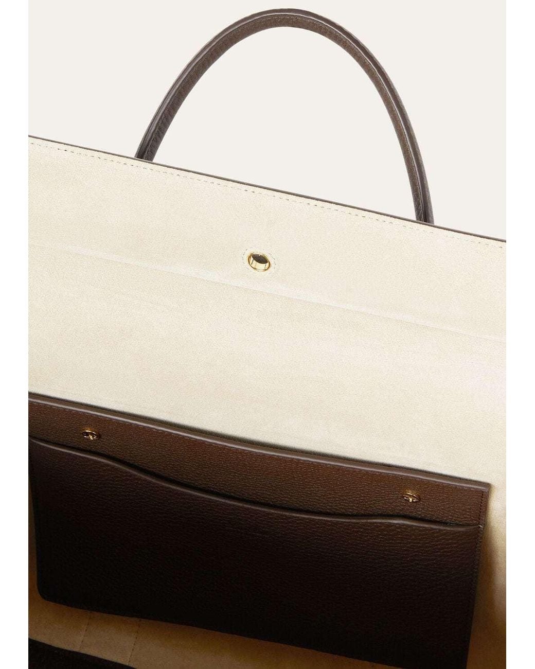 Loro Piana Brown Loom L32 Handbag