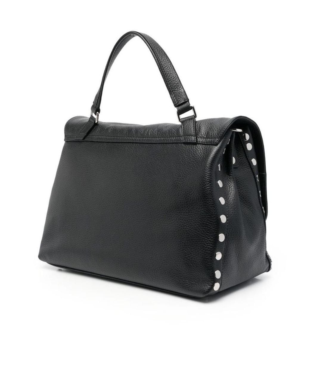 Zanellato Black Daily Pebbled Tote Bag