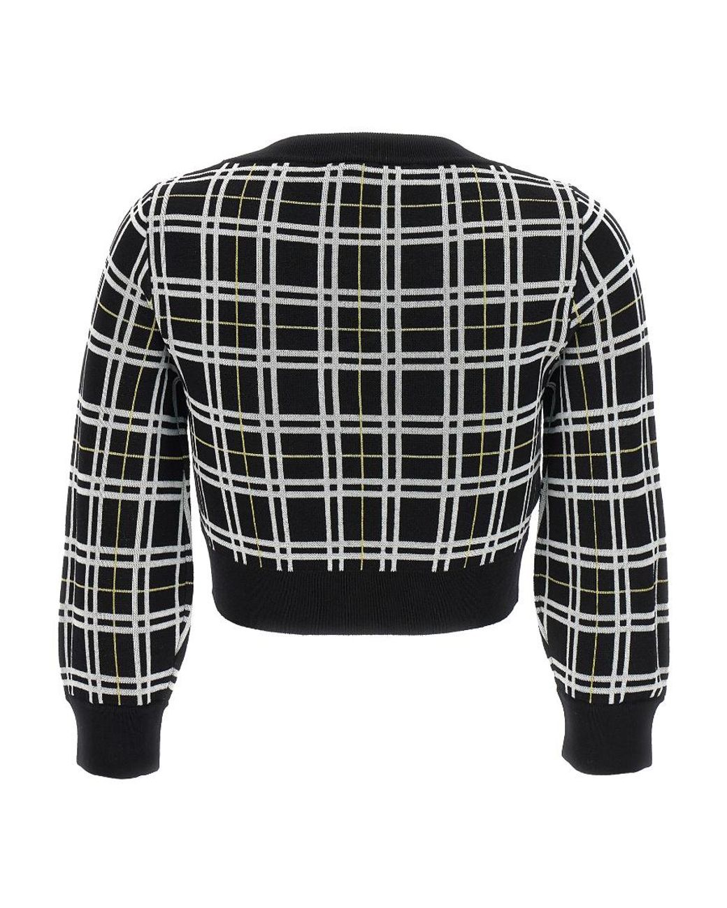 Marni Black Buttoned Cropped Cardigan