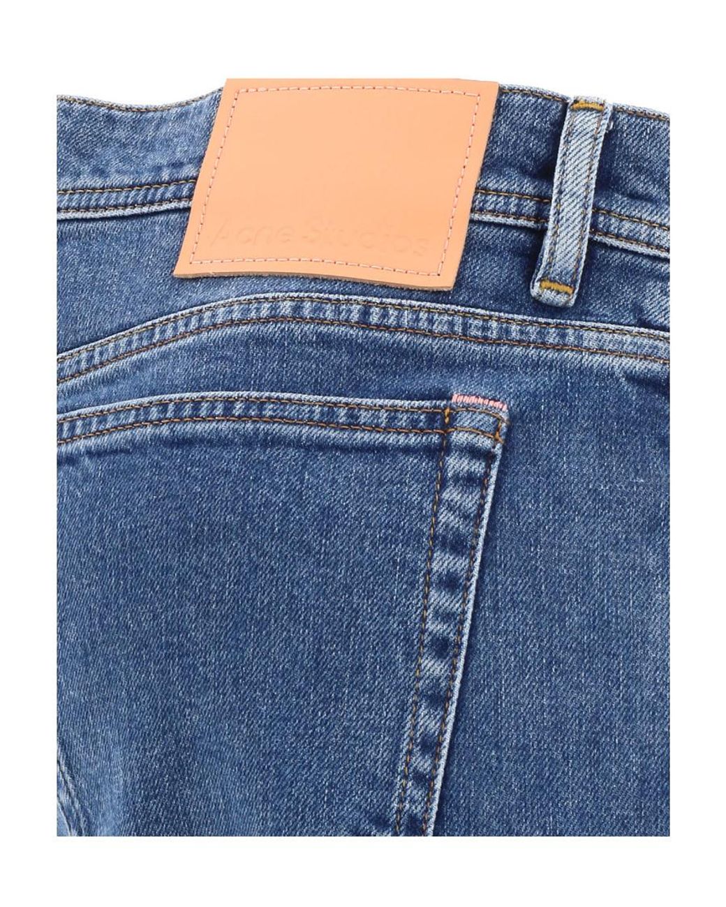 Acne Blue Slim Jeans for men