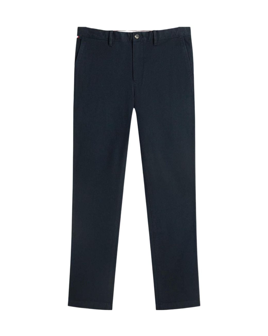 Tommy Hilfiger Blue Casual Trousers With Belt Loops for men