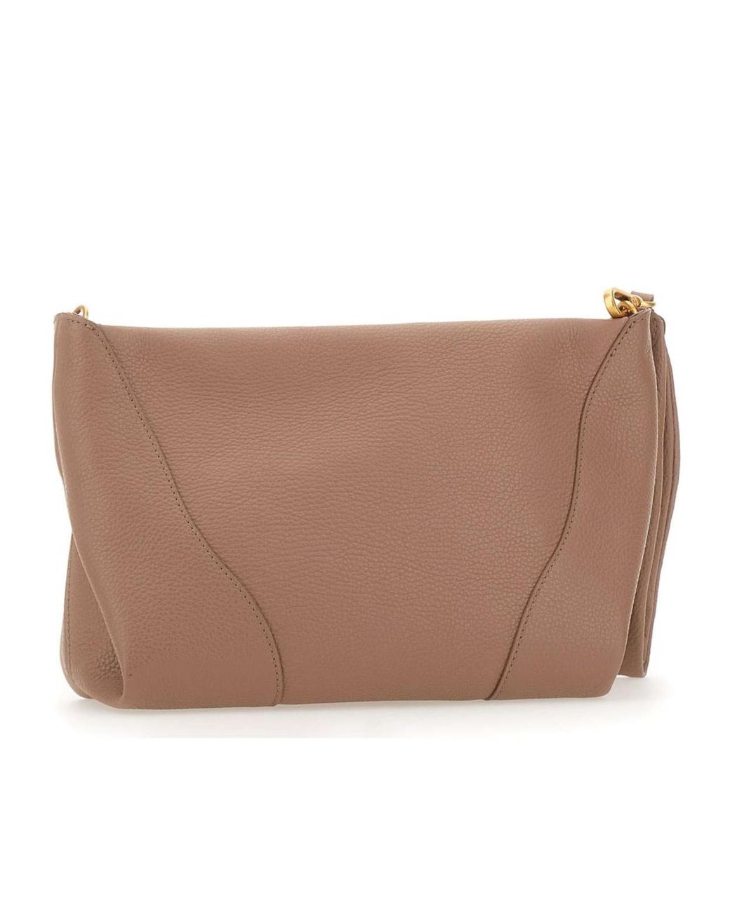 Gianni Chiarini Brown Suria Maxi Clutch Bag
