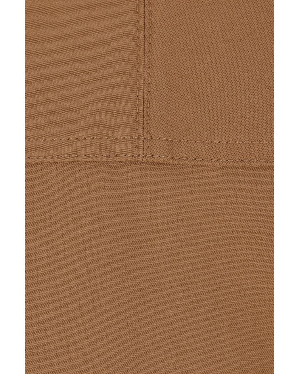 Max Mara Brown Moneta Button-Up Long-Sleeved Jacket