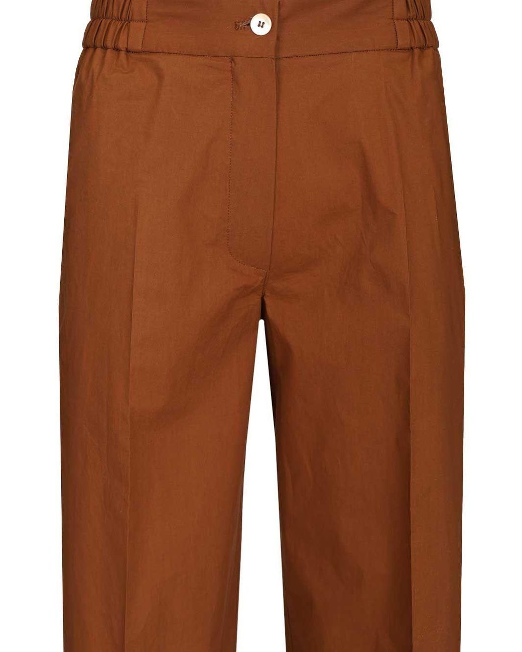 Forte_forte Brown Contrast Trim Pyjama Pants