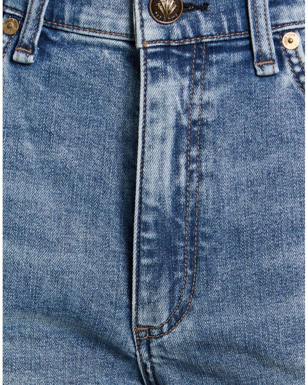 Rag & Bone Blue Denim Trousers
