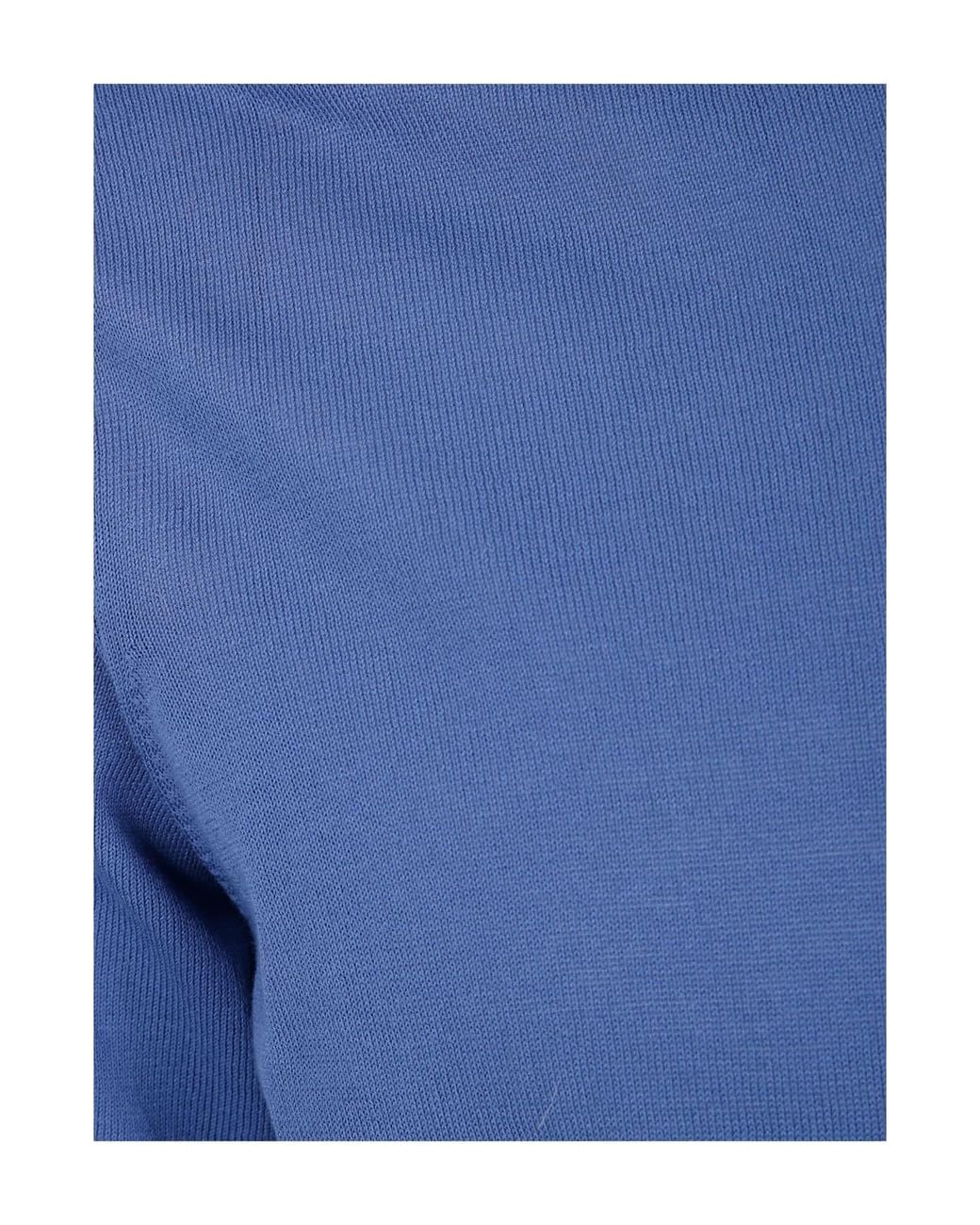 Roberto Collina Blue Short Sleeves Round Neck for men