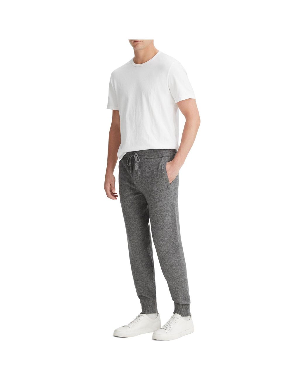 Vince Gray Drawstring Joggers for men
