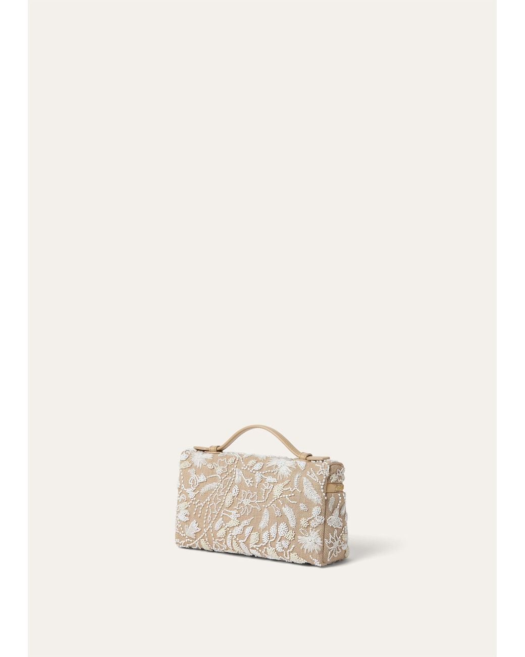 Loro Piana Natural Extra Pocket L19 Shoulder Bag