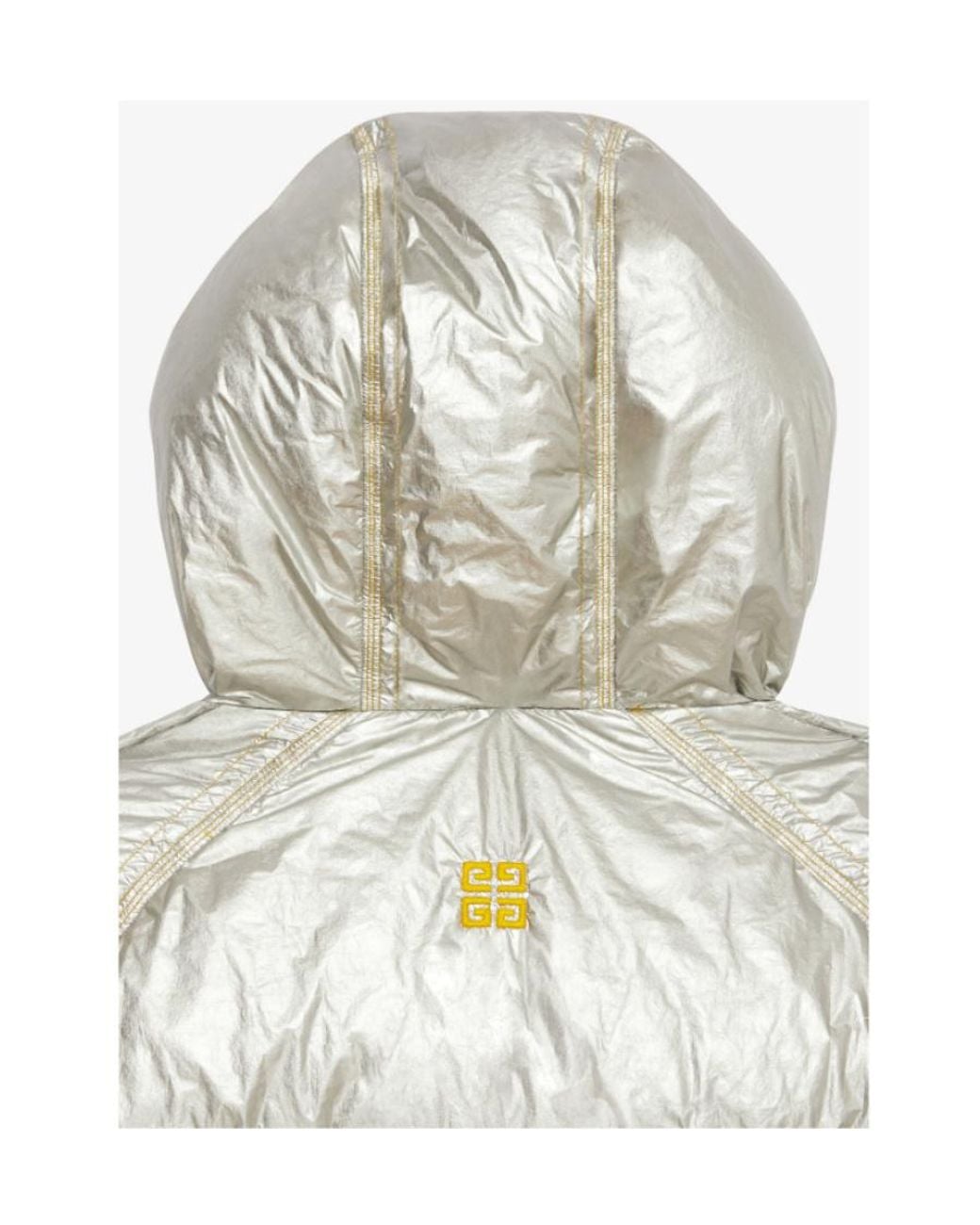 Givenchy Metallic Fluo Short Puffer Jacket for men