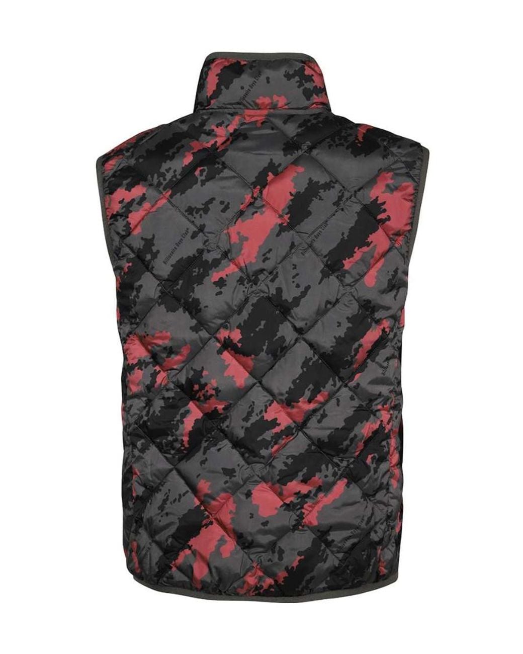 BBCICECREAM Black Quilted Zip Gilet Jacket for men