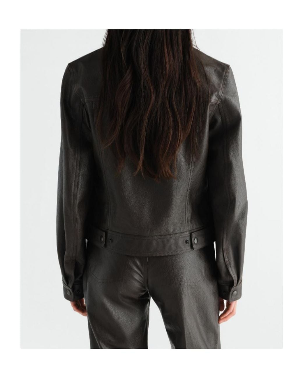 Lemaire Black Trucker Jacket