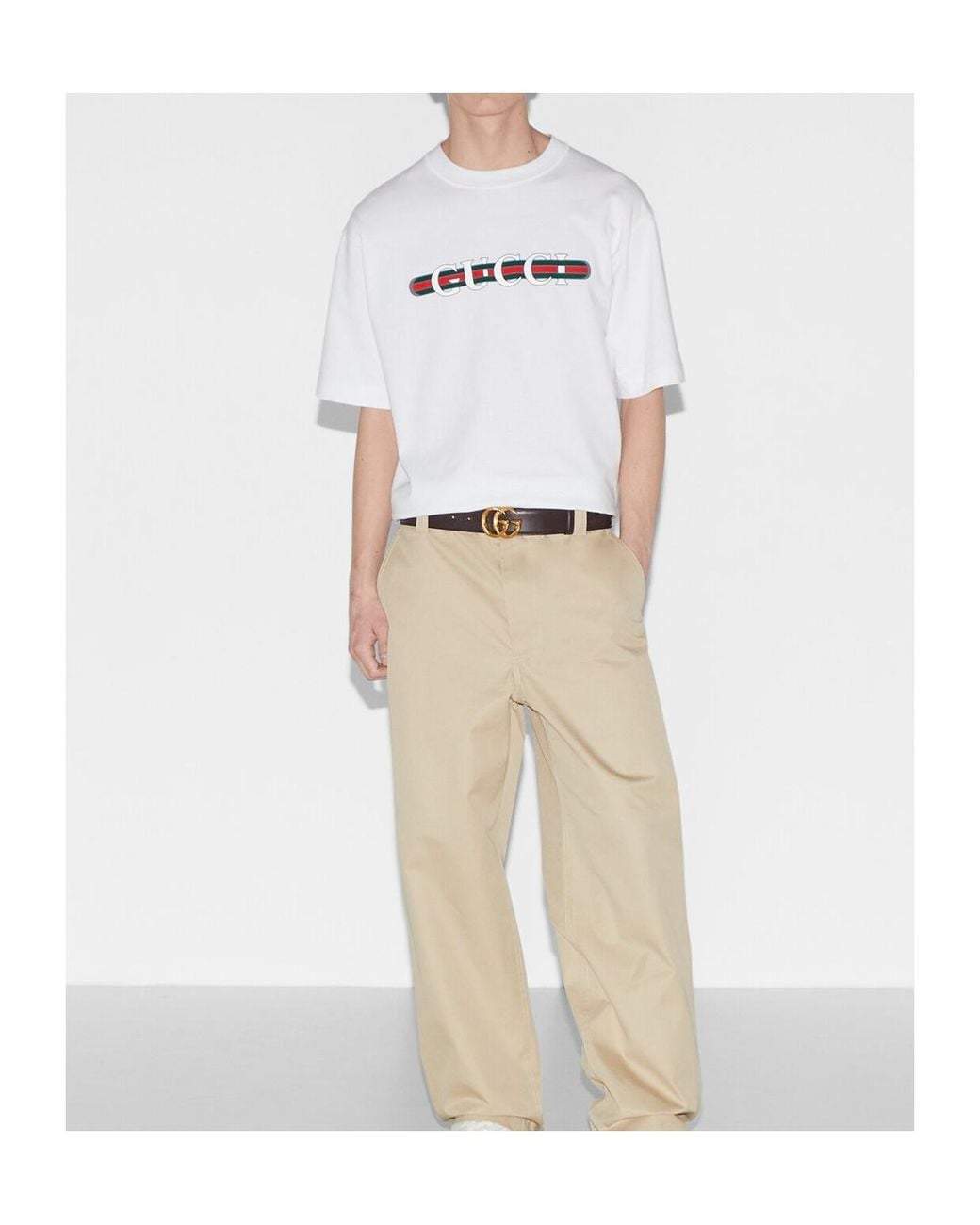Gucci White Topwear for men