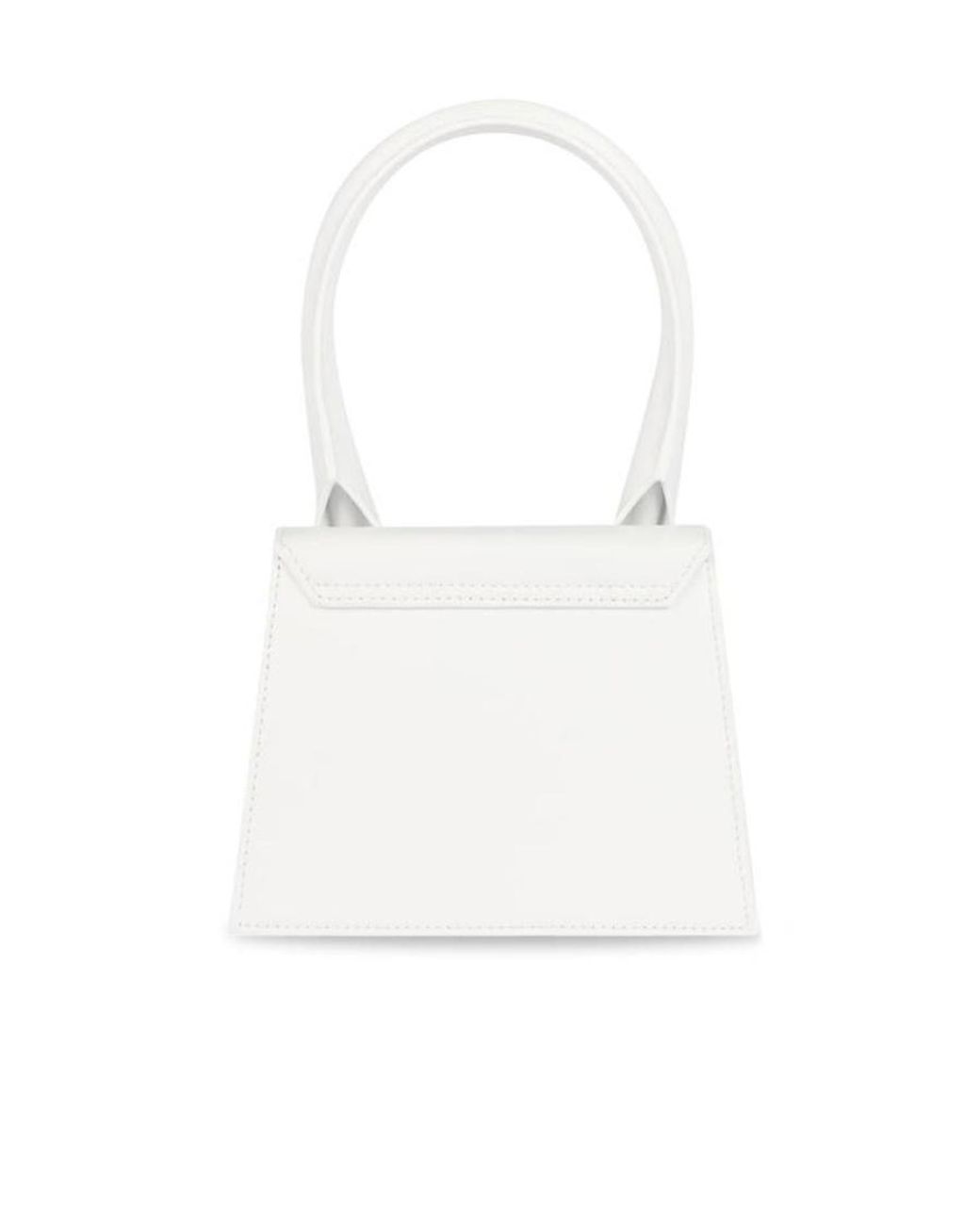 Jacquemus White Logo Logo Mini Handbag