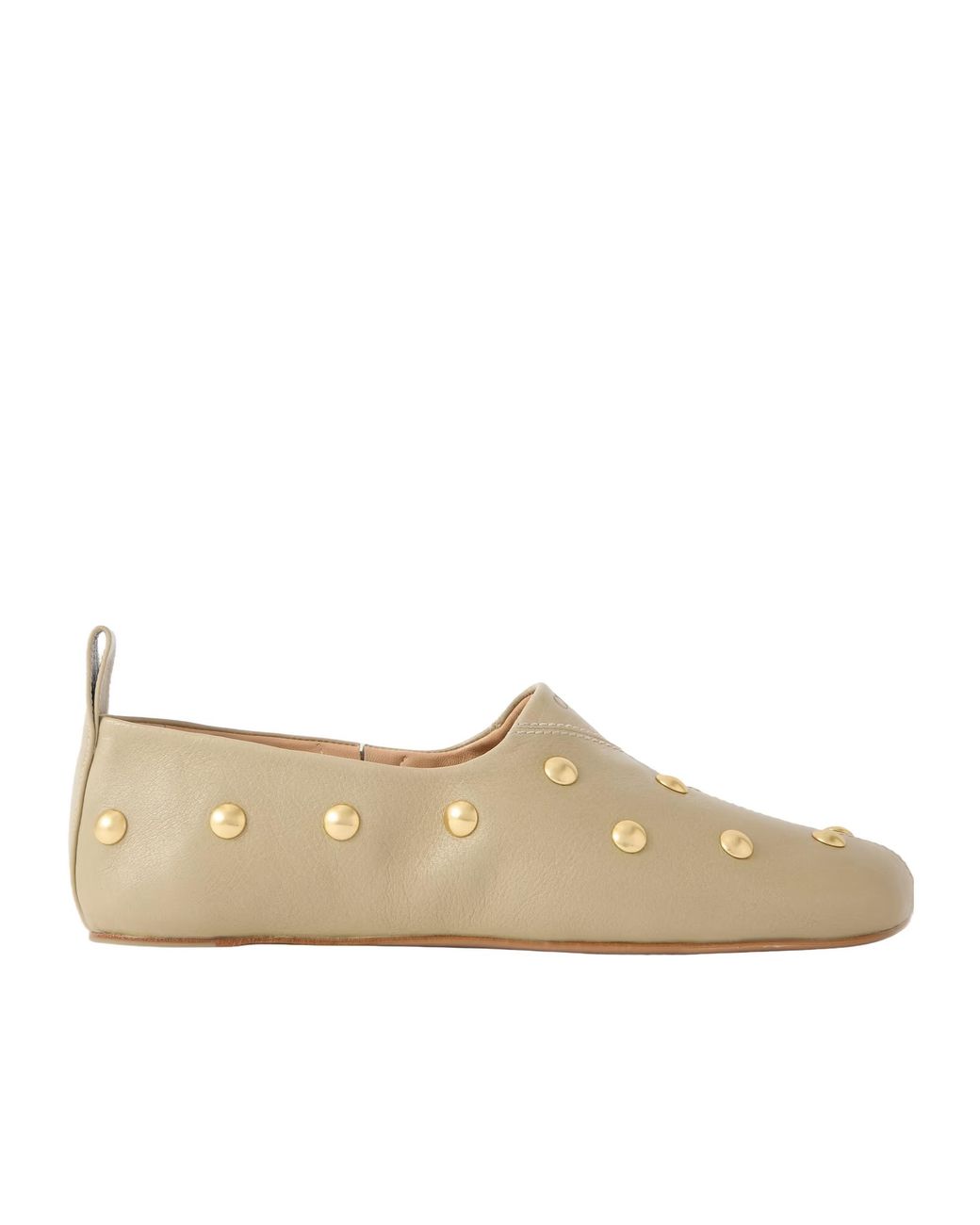 Chloé Natural Leather Ballet Flats