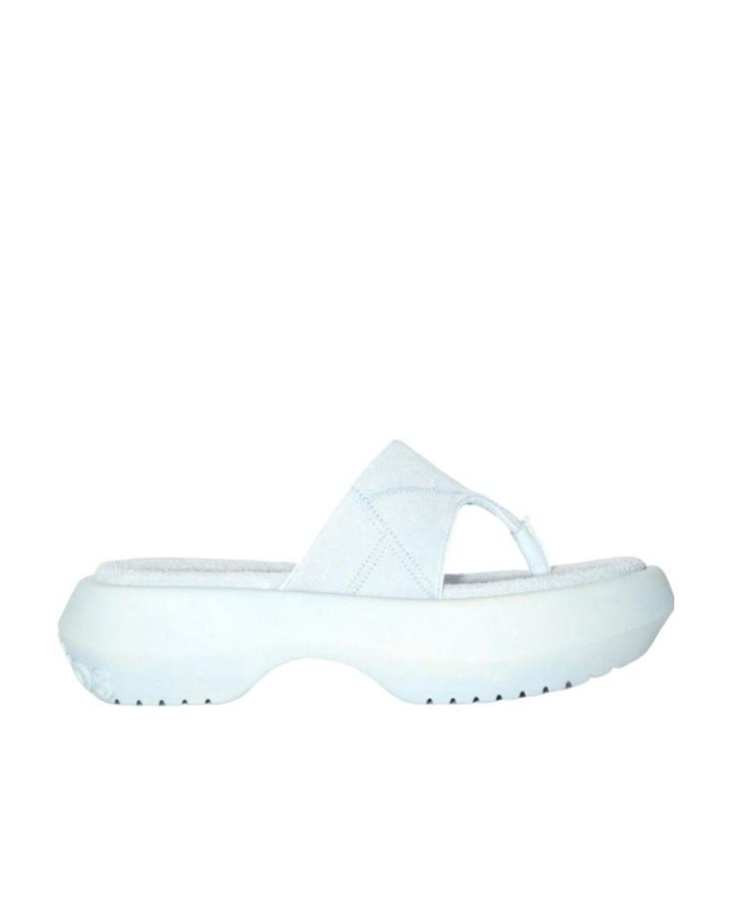 Acne Blue Thong-Strap Slip-On Sandals