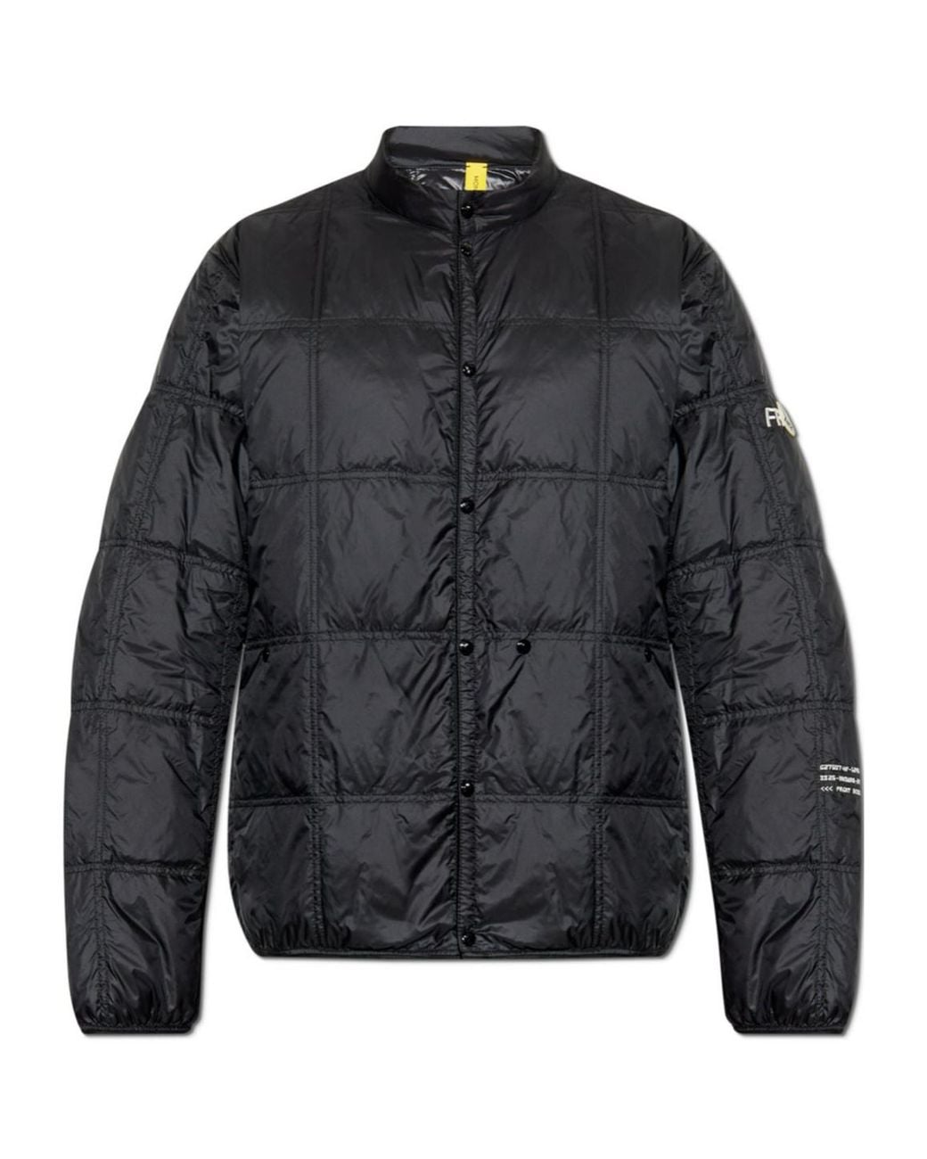Moncler X Frgmt Jayel Button-Up Padded Jacket in Blue for Men | Lyst
