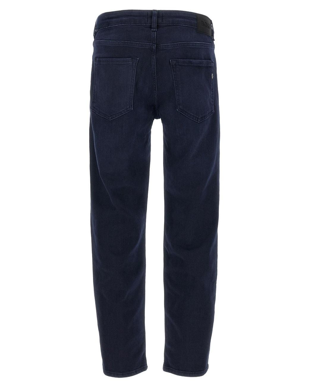 Boss Blue Boss Logo-Patch Delaware Jeans for men