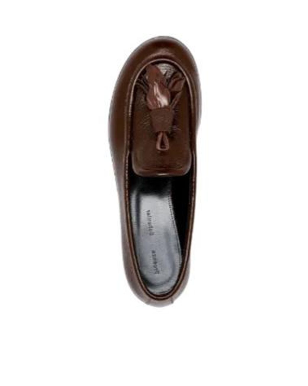 Proenza Schouler Brown Tassel Leather Loafers