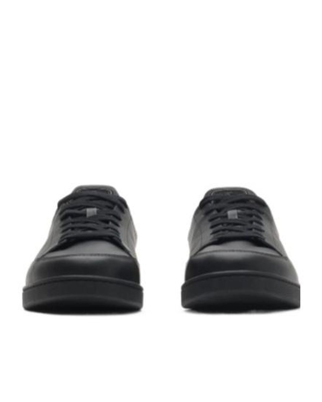 Burberry Black Apos;S Set Leather & Check Low-Top Sneakers for men