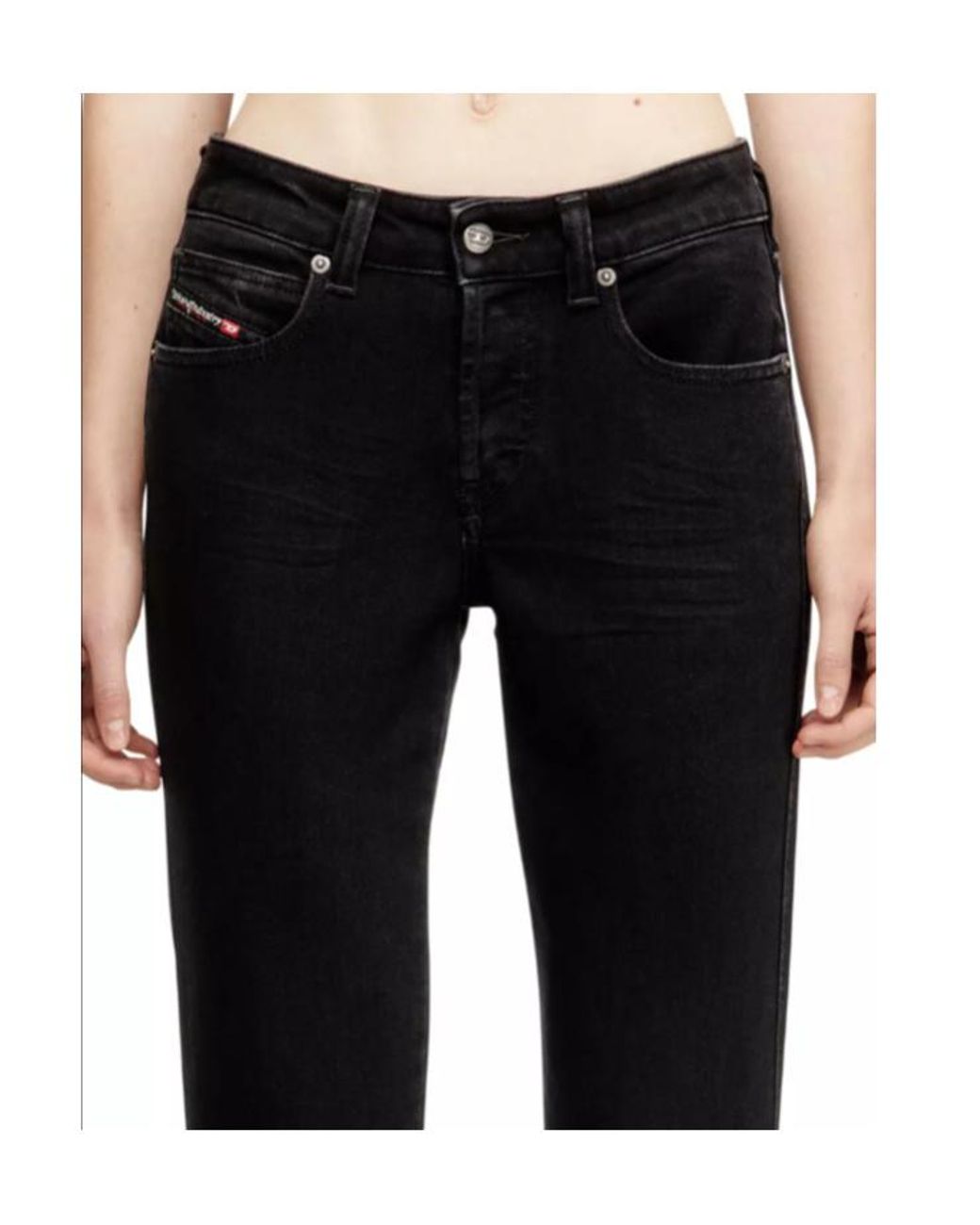 DIESEL Black 1992 D Jiann Straight-Leg Jeans